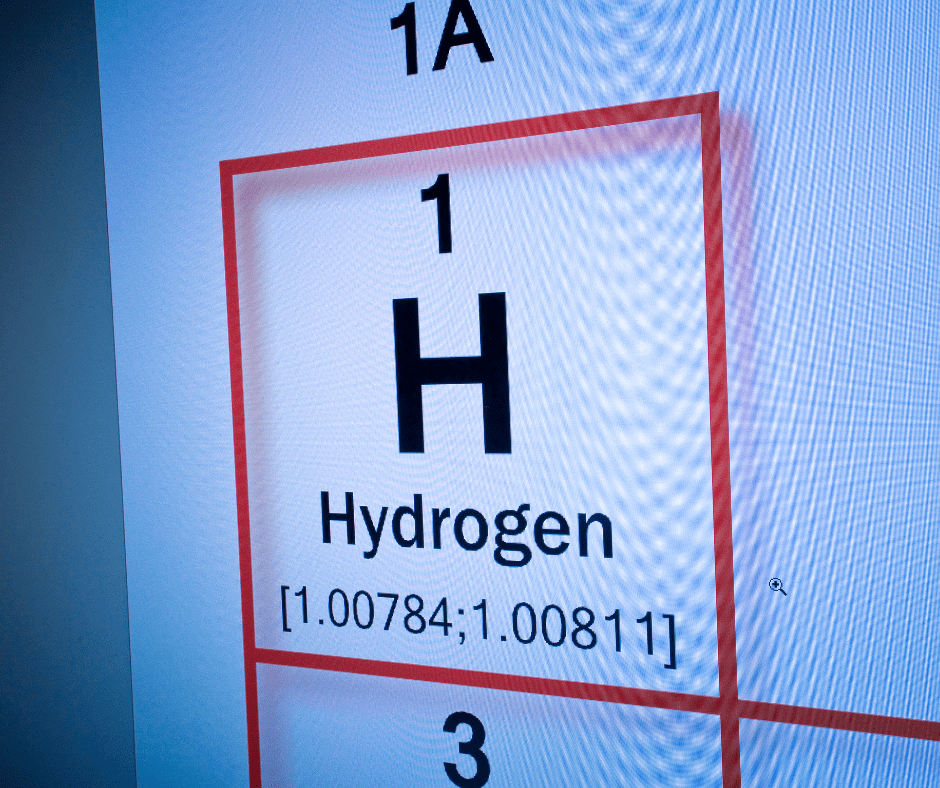 Hydrogen on the periodic table