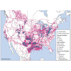 USA Map Modern