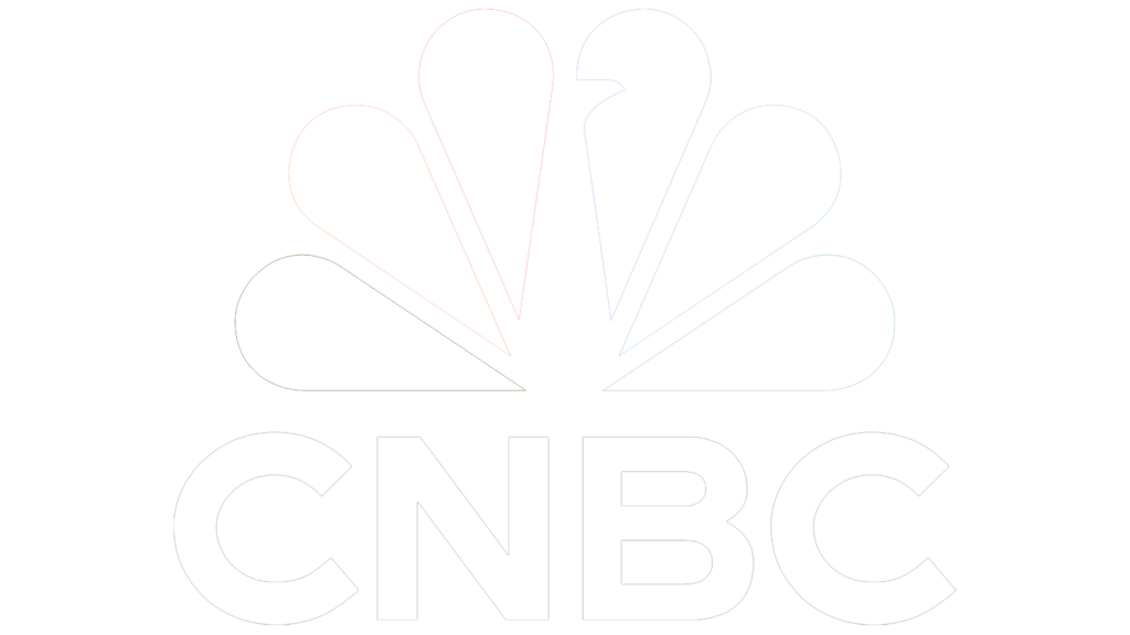 CNBC Logo White