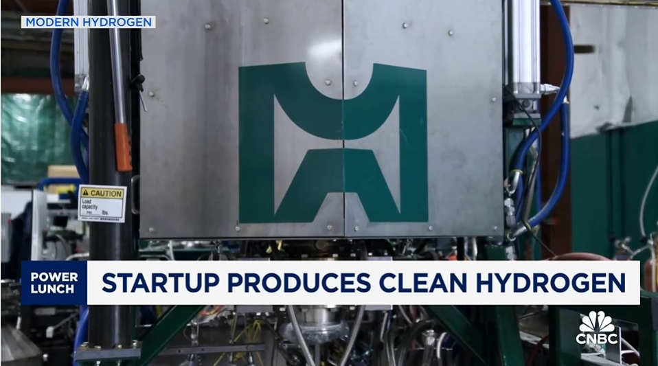 Modern Hydrogen CNBC Feature 1 e1729619794821